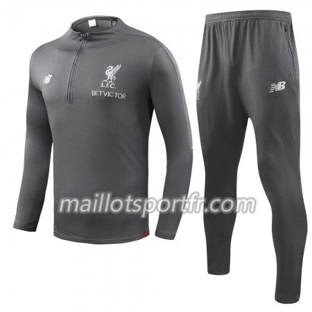 Liverpool Ensemble Sweat d'entrainement Gris 2018/19